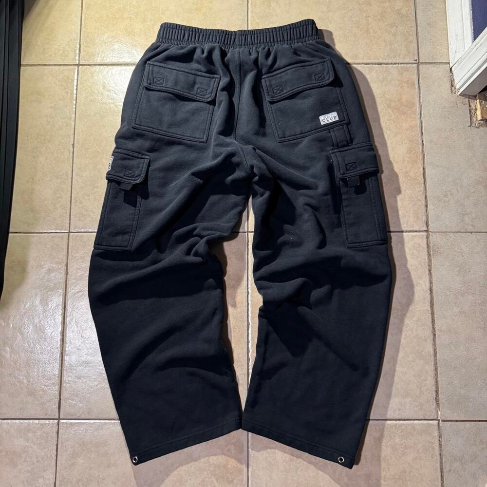 Black pro club cargo sweatpants Size XL in Mens